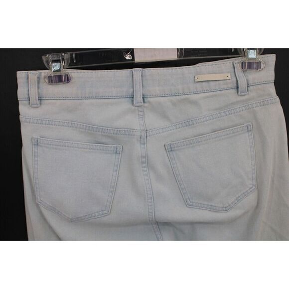 Soft Surroundings Bermuda Shorts Womens Medium Blue Denim Stretch 2ee35 - Picture 6 of 8